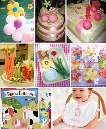 Recently, I spotted Kim's wonderful “First Birthday Party Ideas for a Girl” 